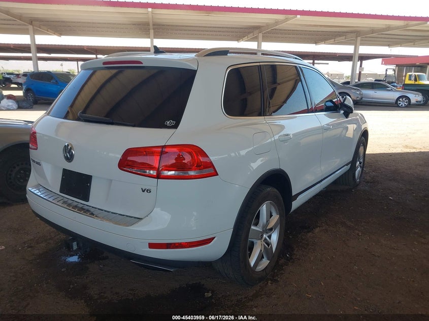 Vin: wvgef9bp6dd011520, lot: 45901982, volkswagen touareg vr6 lux 20134