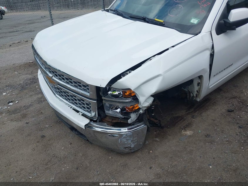 CHEVROLET SILVERADO 1500 2015 VIN 1GCVKREC4FZ231382