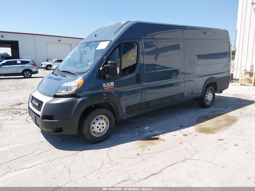 2019 Ram Promaster 3500 Cargo Van High Roof 159 Wb Ext 3C6URVJG9KE553716 photo 1