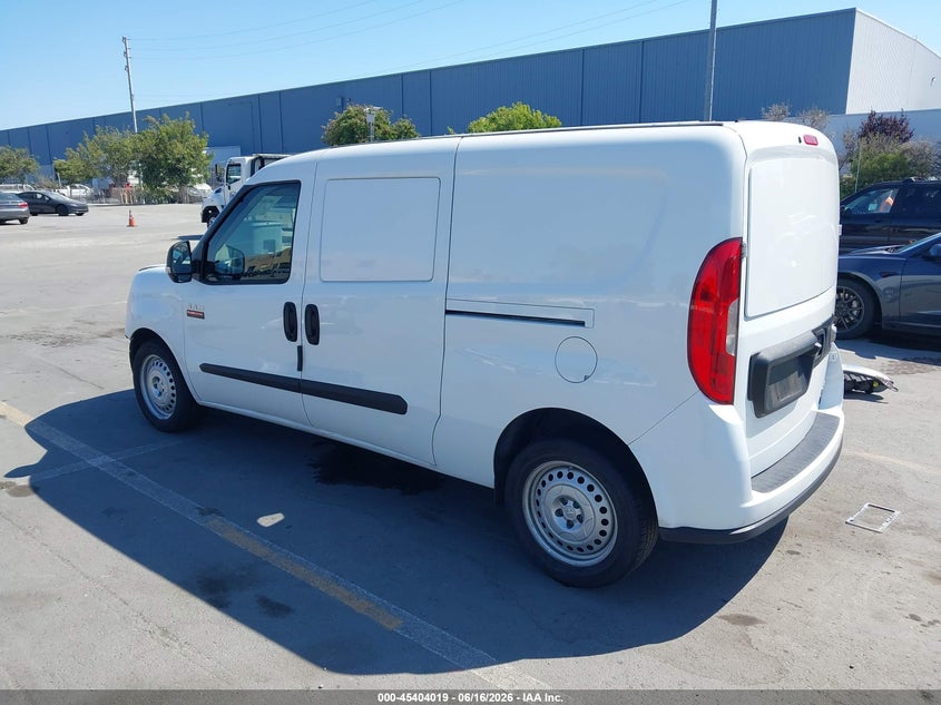 Vin: zfbhrfab5n6w68749, lot: 45902042, ram promaster city cargo van 20223