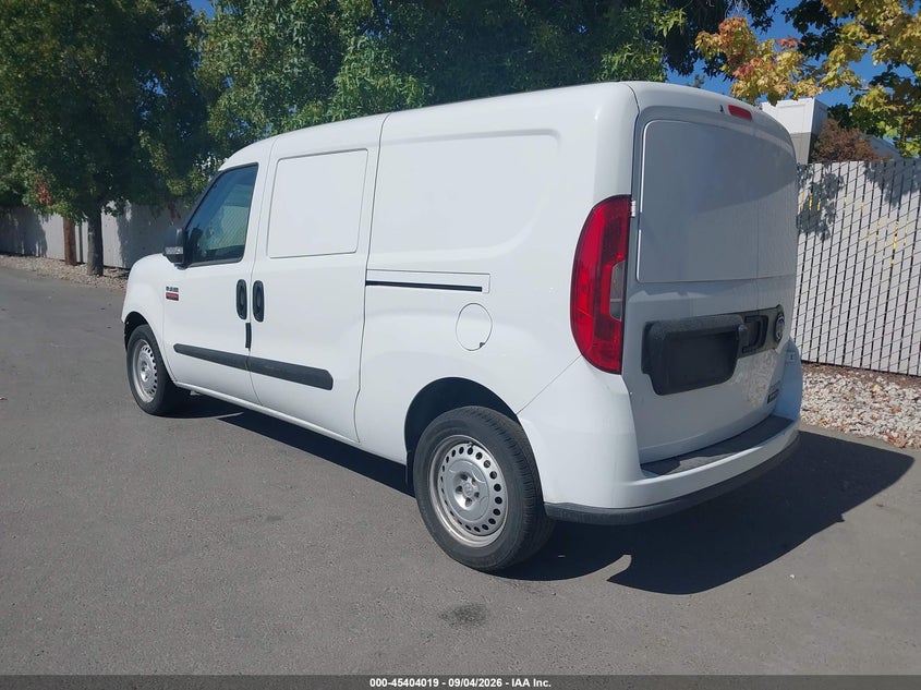 Vin: zfbhrfab5n6w68749, lot: 45902042, ram promaster city cargo van 20223