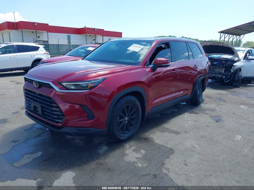 Vin: 5tdaaaa56ss029312, lot: 45902049, toyota grand highlander xle 20252
