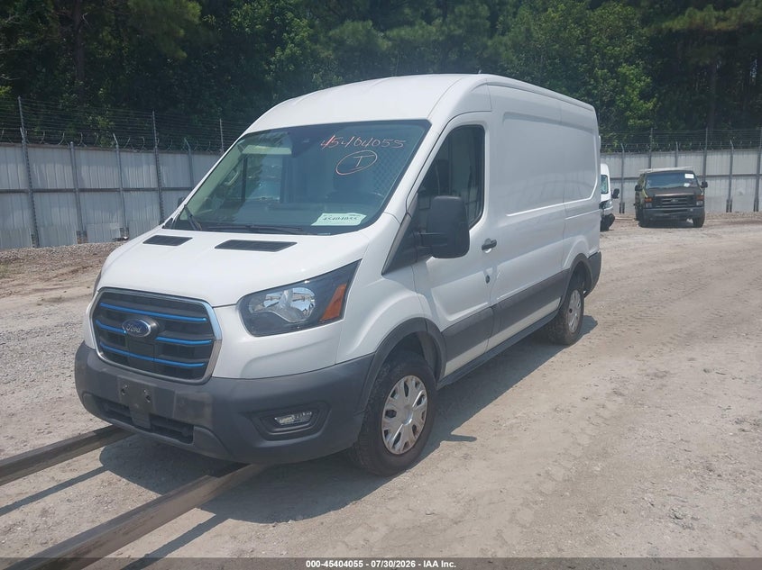 Vin: 1ftbw9ck6pkb00966, lot: 45902078, ford e-transit-350 20232