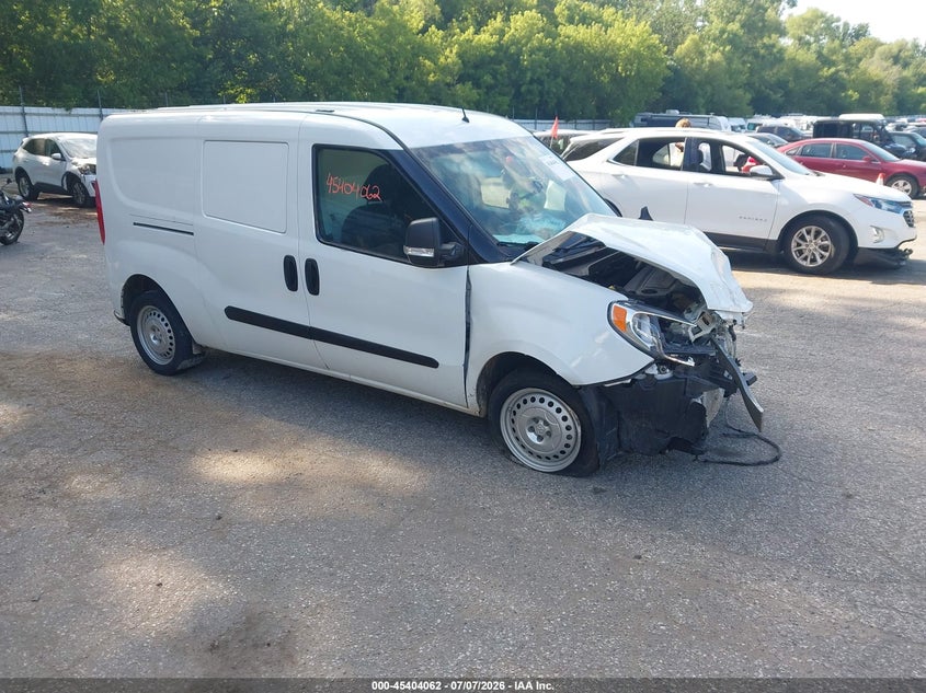 Vin: zfb636vp2n6v98657, lot: 45902085, ram promaster city cargo van 2022 img_1