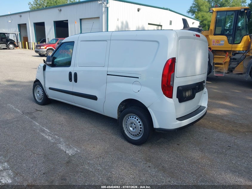 Vin: zfb636vp2n6v98657, lot: 45902085, ram promaster city cargo van 20223