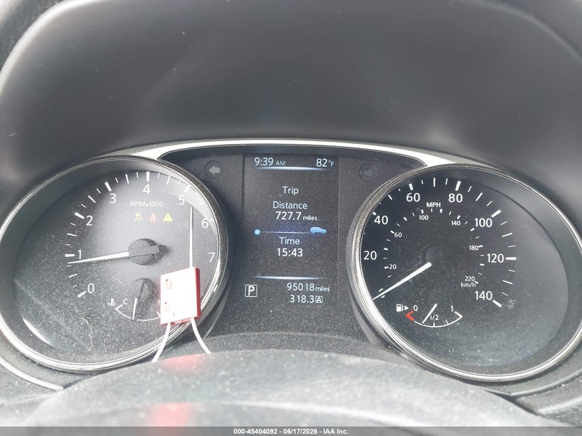 2016 NISSAN ROGUE SPORT UTILITY VEHICLE 2.5L I-4 DOHC, VVT, 170HP
