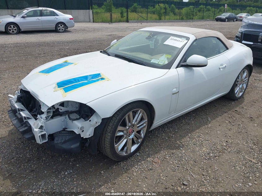 Vin: sajwa4ec0bmb40390, lot: 45902170, jaguar xk xkr 20112