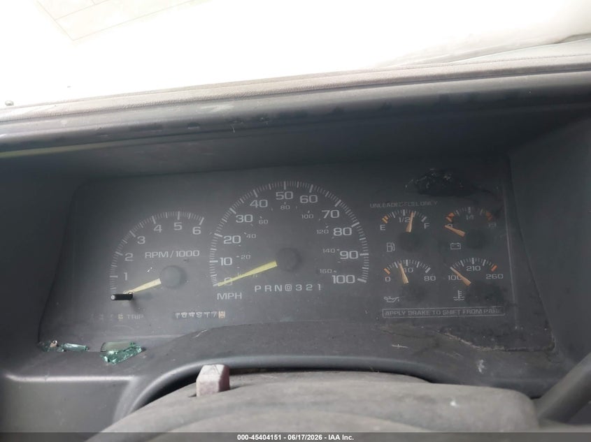 1998 CHEVROLET C/K 1500 WORK FLEETSIDE W/T TRUCK 4.3L V-6 200HP