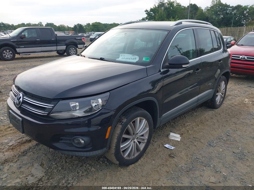 2012 Volkswagen Tiguan Se WVGBV7AX9CW541012 photo 1