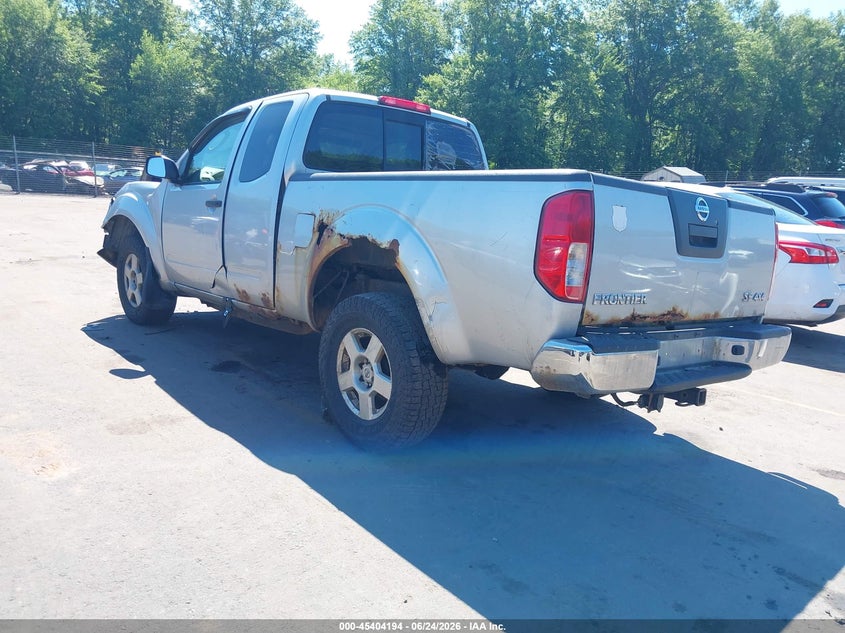 2008 NISSAN NAVARA (FRONTIER) TRUCK 4.0L V-6 DOHC, VVT, 261HP