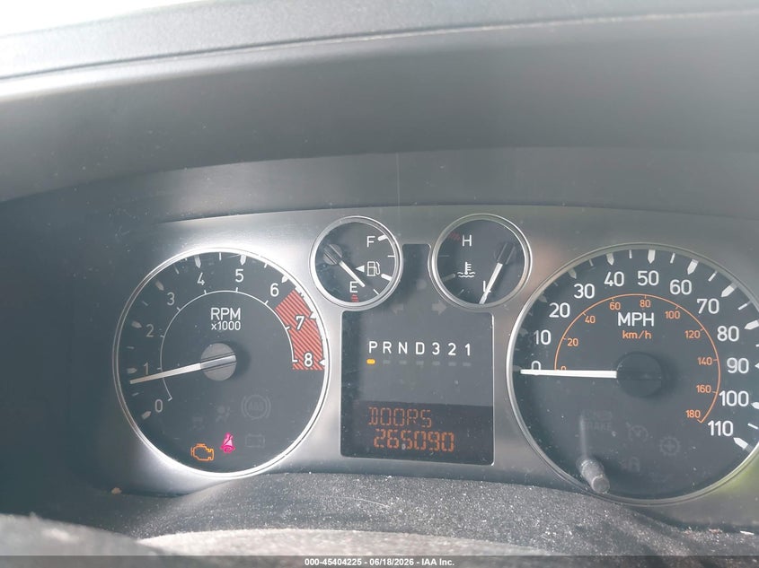 2006 Hummer H3 Suv VIN: 5GTDN136768157519 Lot: 45404225