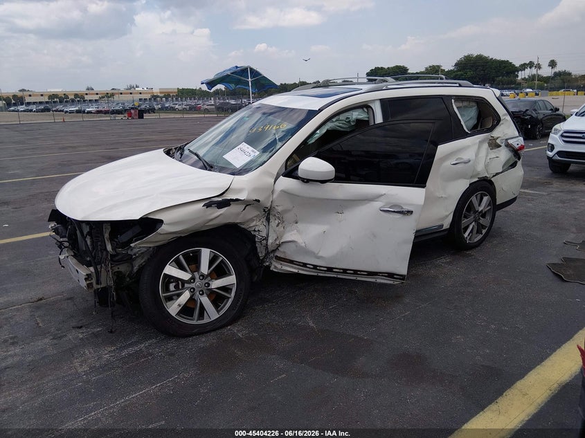 5N1AR2MN7EC636637 2014 NISSAN PATHFINDER PLATINUM photo 1