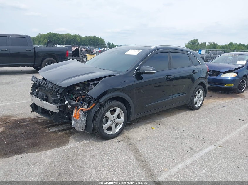 Vin: kndcc3ld4j5138441, lot: 45902313, kia niro plug-in hybrid ex premium 20182