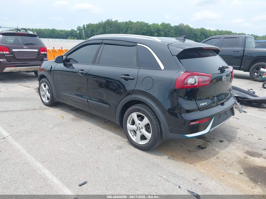 Vin: kndcc3ld4j5138441, lot: 45902313, kia niro plug-in hybrid ex premium 20183