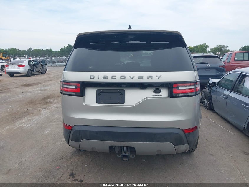 2017 Land Rover Discovery Hse VIN: SALRRBBV9HA034910 Lot: 45404320
