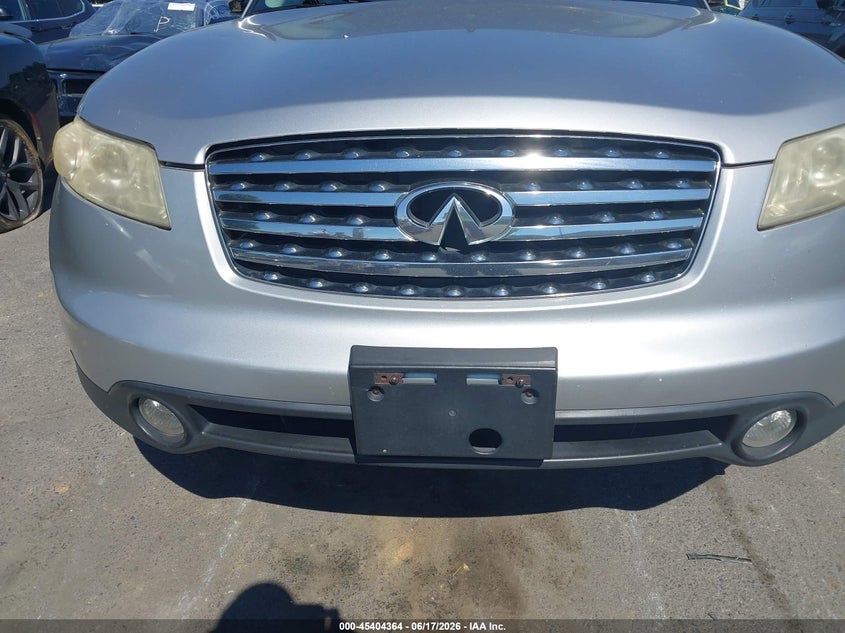 2005 Infiniti Fx35 VIN: JNRAS08W65X216487 Lot: 45404364