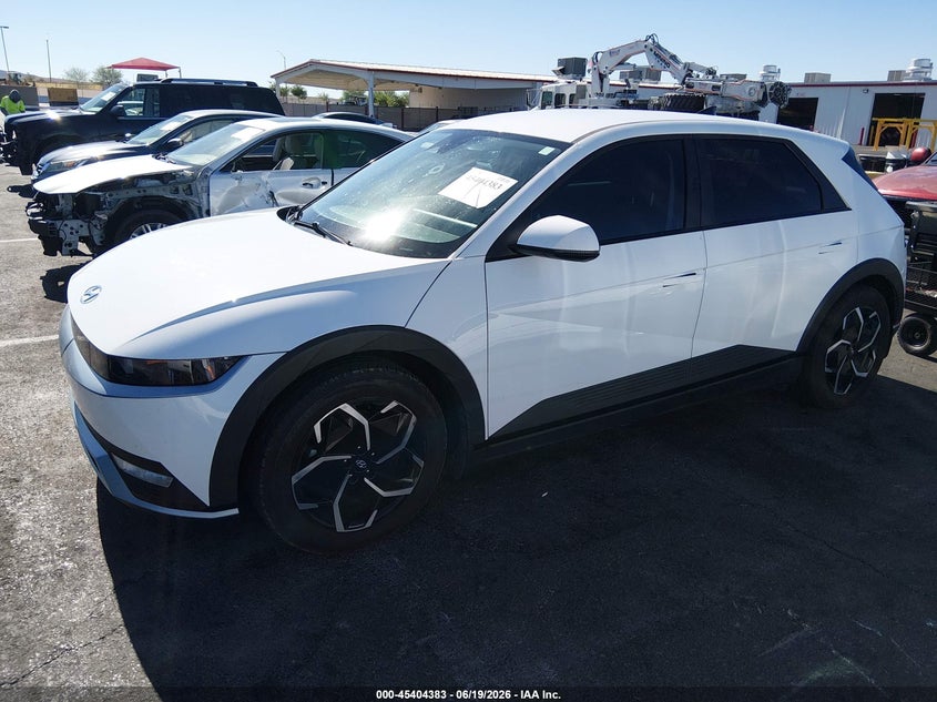 Vin: km8kmdaf5nu106446, lot: 45902406, hyundai ioniq 5 se 20222