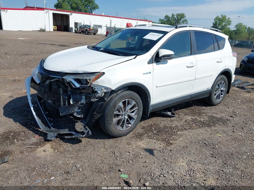 2017 Toyota RAV 4, Удар спереду, IAAI, VIN JTMRJREV5HD152826 — фото 2