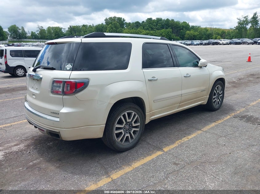Vin: 1gkkvtkd9ej142123, lot: 45902429, gmc acadia denali 20144