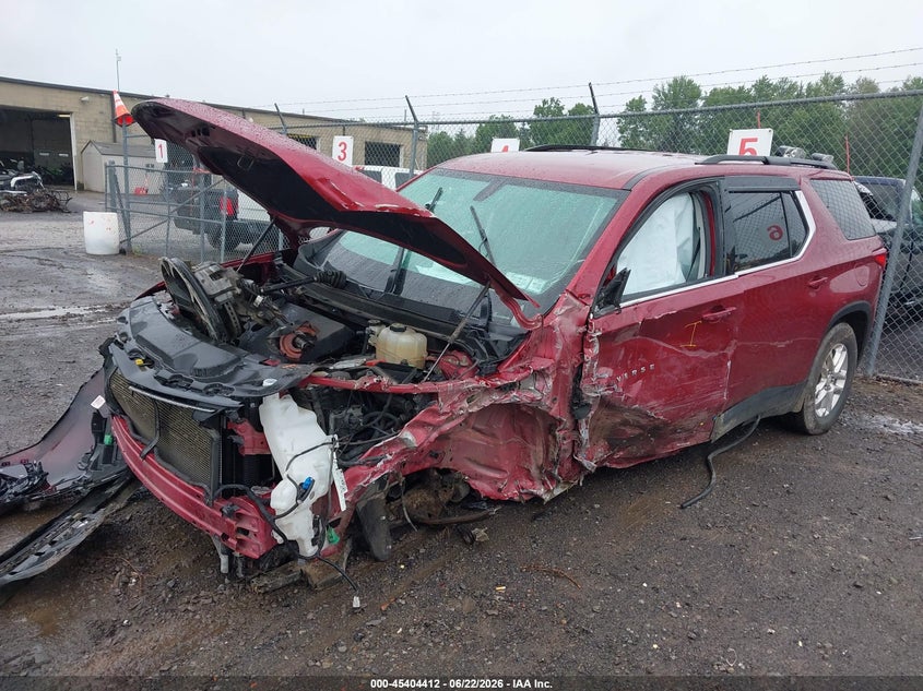 1GNEVGKW0MJ108028 2021 Chevrolet Traverse Awd Lt Cloth photo 1