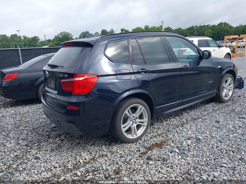 Vin: 5uxwx7c5xdl978661, lot: 45902450, bmw x3 xdrive35i 20134