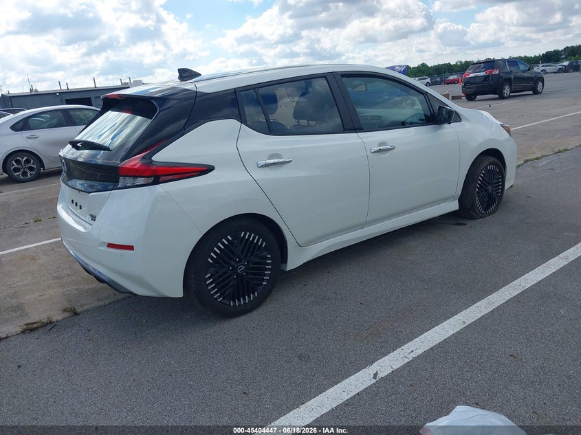 Vin: 1n4cz1cv6sc563576, lot: 45902470, nissan leaf sv plus 20254