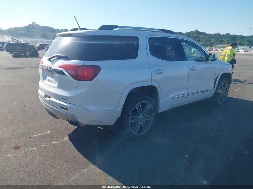 Vin: 1gkknxlsxhz144358, lot: 45902515, gmc acadia denali 20174
