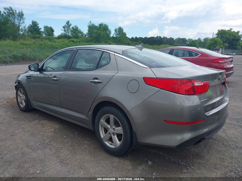 Vin: 5xxgm4a76fg465363, lot: 45902521, kia optima lx 20153
