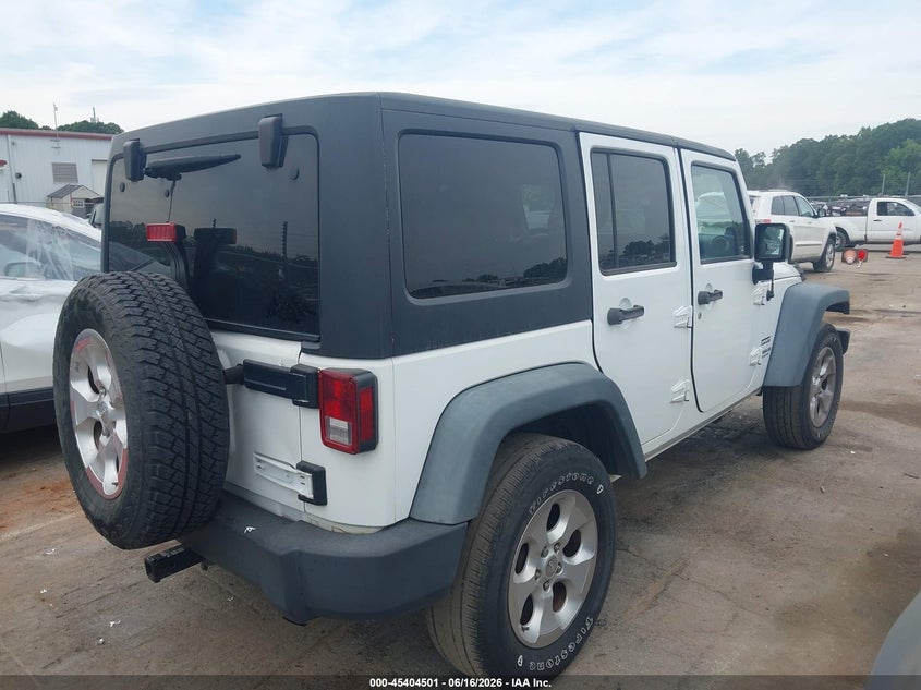 2014 JEEP WRANGLER UNLIMITED auction photo 4
