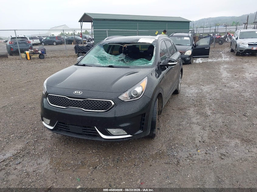 Vin: kndce3lc1k5323923, lot: 45902529, kia niro ex 20192