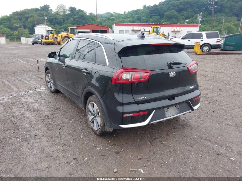 Vin: kndce3lc1k5323923, lot: 45902529, kia niro ex 20193