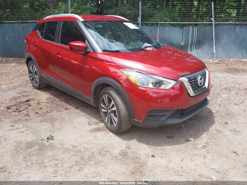 Vin: 3n1cp5cu6kl542572, lot: 45902545, nissan kicks sv 20191