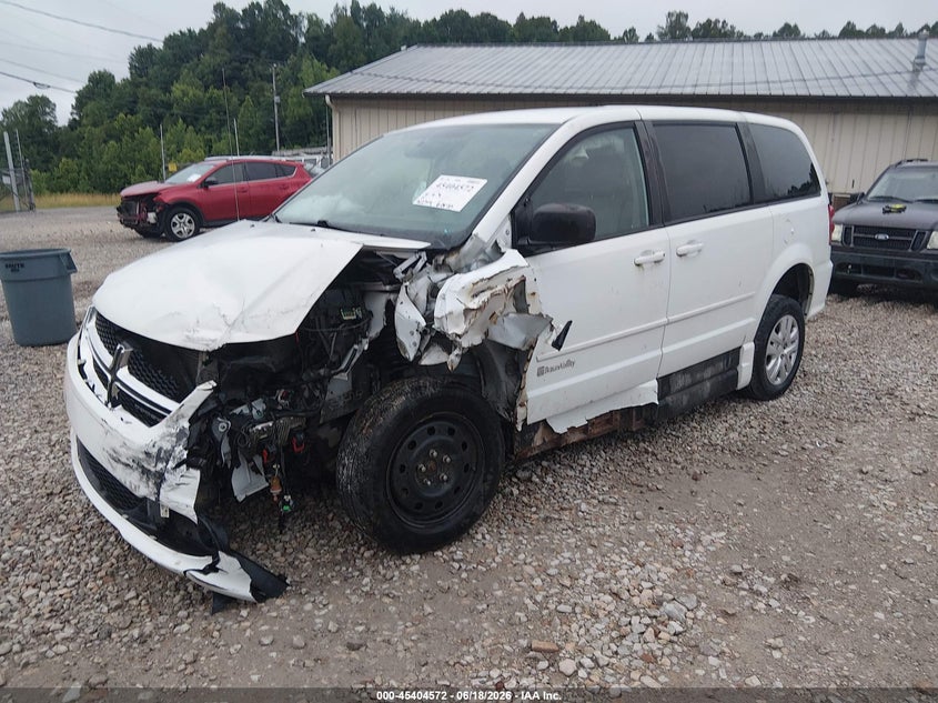 Vin: 2c7wdgbg8fr634384, lot: 45902595, dodge grand caravan se 20152