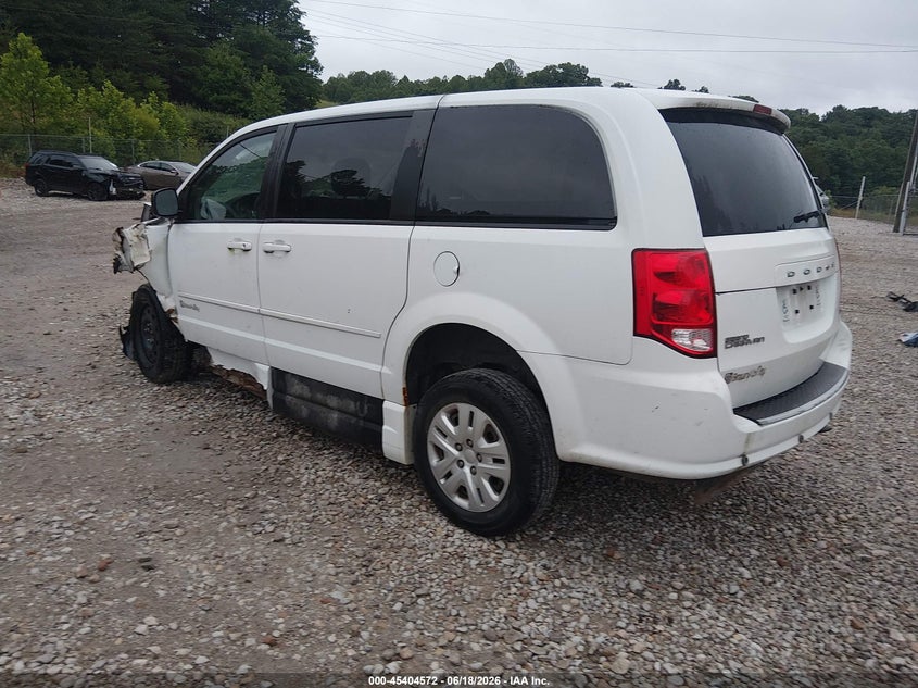 Vin: 2c7wdgbg8fr634384, lot: 45902595, dodge grand caravan se 20153