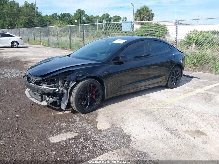 Vin: 5yj3e1ecxmf926548, lot: 45902611, tesla model 3 performance dual motor all-wheel drive 20212