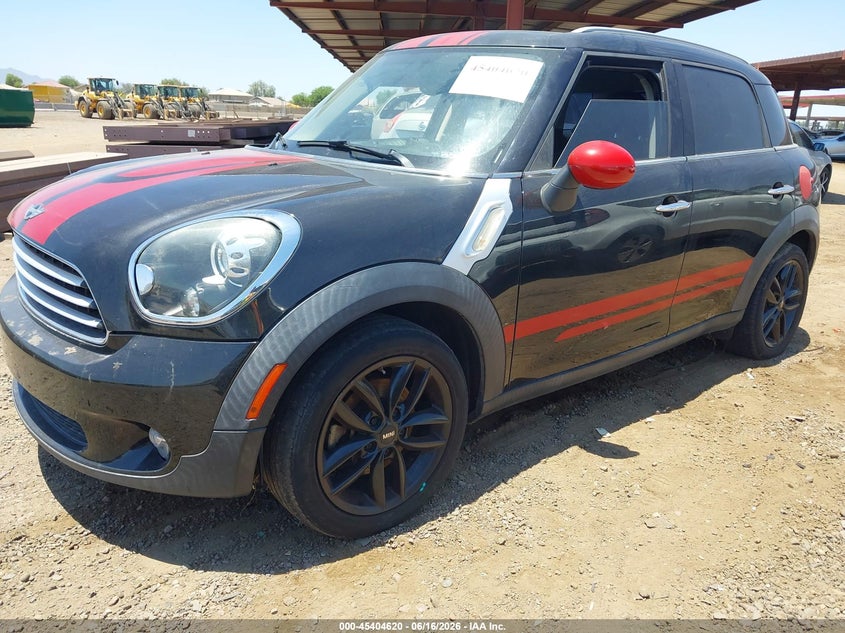 2012 Mini Cooper Countryman WMWZB3C56CWM06888 photo 1