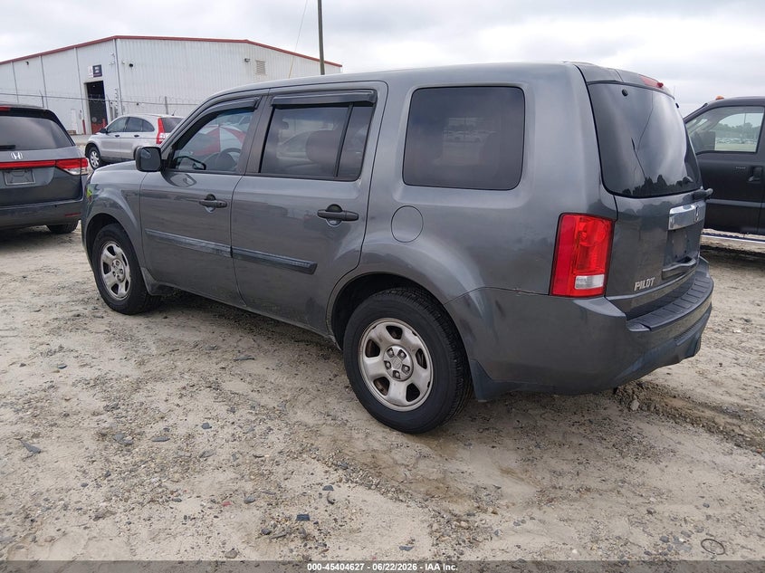 2012 HONDA PILOT SPORT UTILITY VEHICLE 3.5L V-6 VVT, 250HP