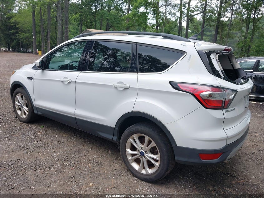 Vin: 1fmcu9hd0jua49606, lot: 45902684, ford escape sel 20183