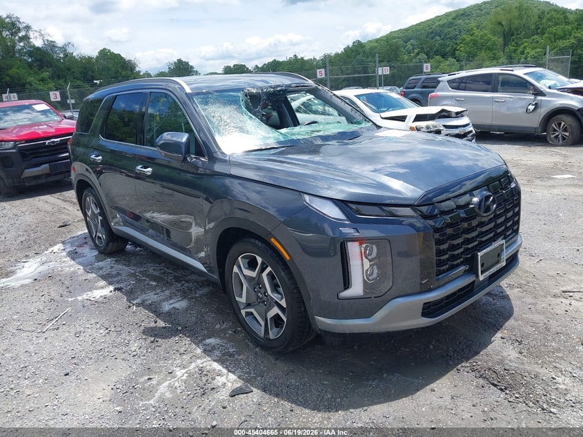 2024 Hyundai Palisade Sel, Front, IAAI, VIN KM8R4DGE3RU679560