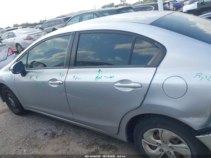 2015 HONDA CIVIC SEDAN 1.8L I-4 VVT, 143HP