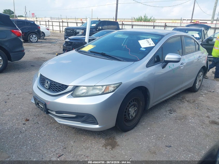 2015 HONDA CIVIC auction photo 2