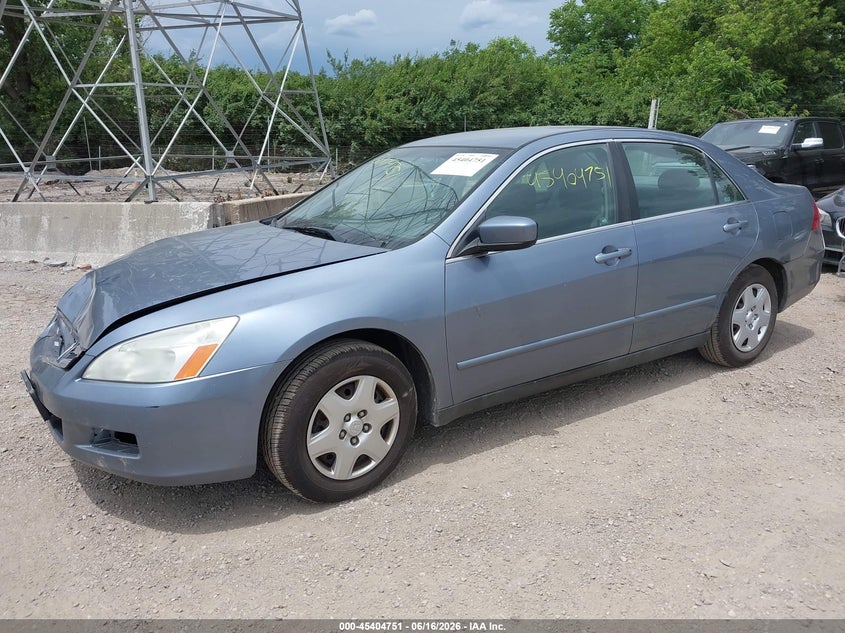 2007 Honda Accord 2.4 Lx 1HGCM56477A205667 photo 1