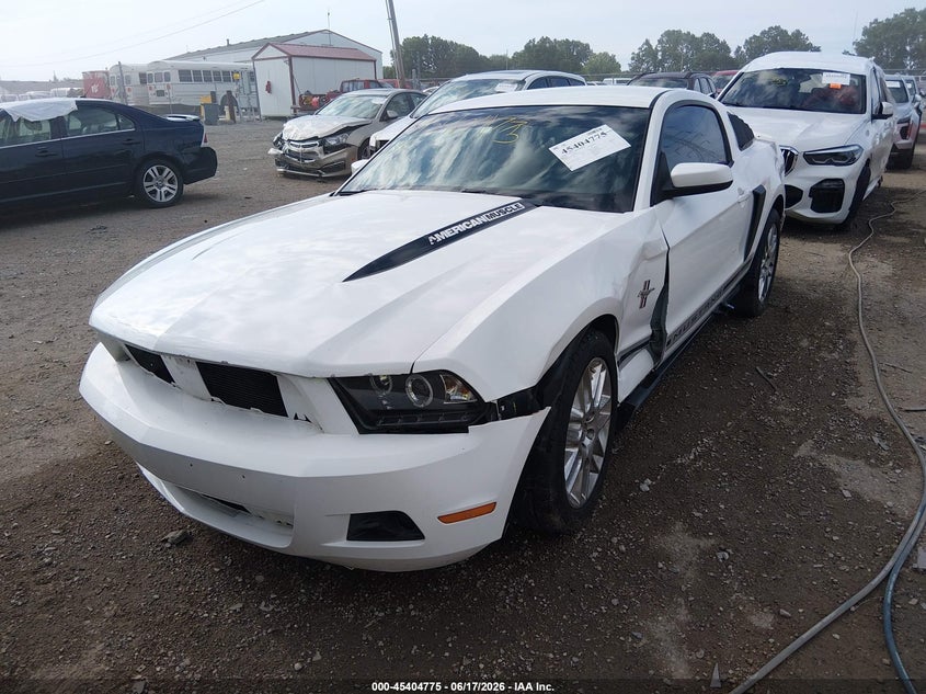 2012 FORD MUSTANG COUPE 3.7L V-6 DOHC, VVT, 305HP