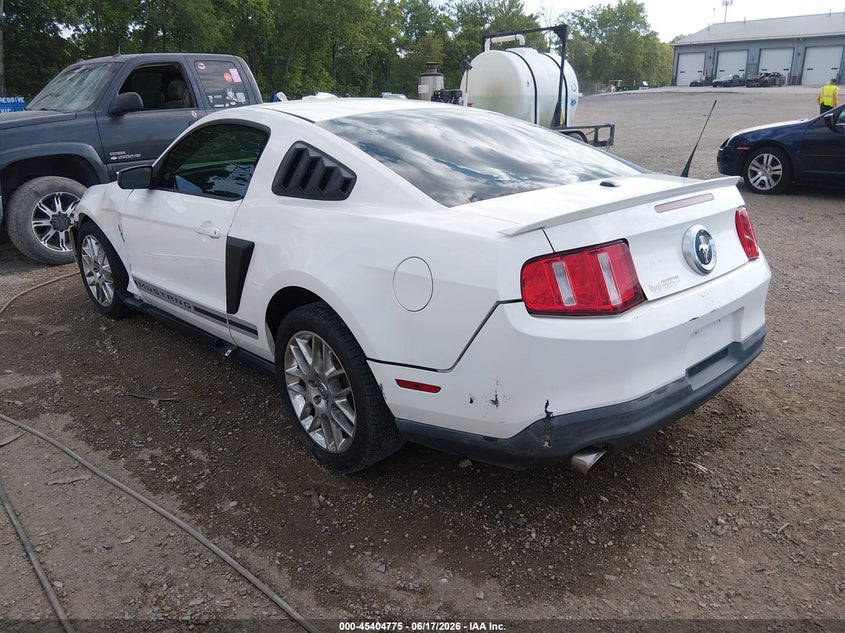 2012 FORD MUSTANG COUPE 3.7L V-6 DOHC, VVT, 305HP