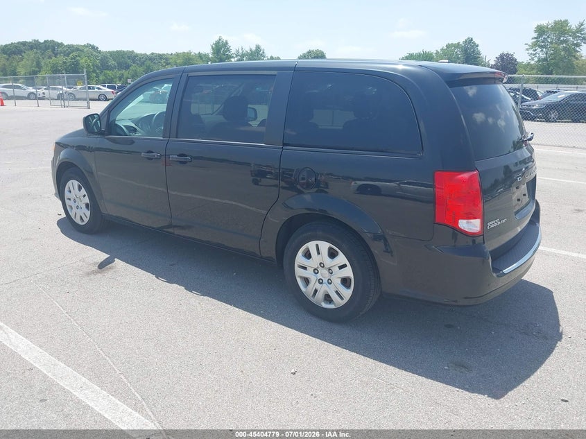 Vin: 2c4rdgbg1jr288682, lot: 45902802, dodge grand caravan se 20183