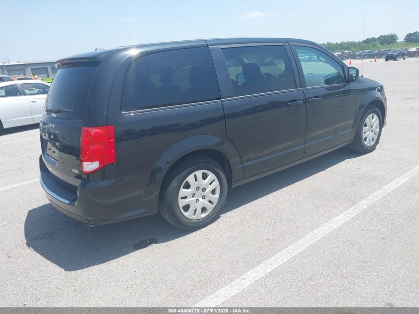 Vin: 2c4rdgbg1jr288682, lot: 45902802, dodge grand caravan se 20184