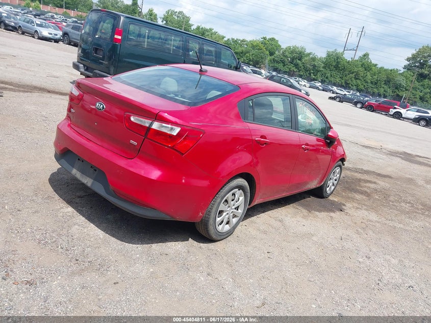 Vin: knadm3a31h6007678, lot: 45902834, kia rio lx 20174