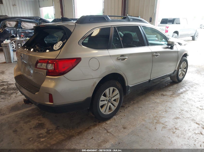 Vin: 4s4bsbcc8g3221323, lot: 45902870, subaru outback 2.5i premium 20164