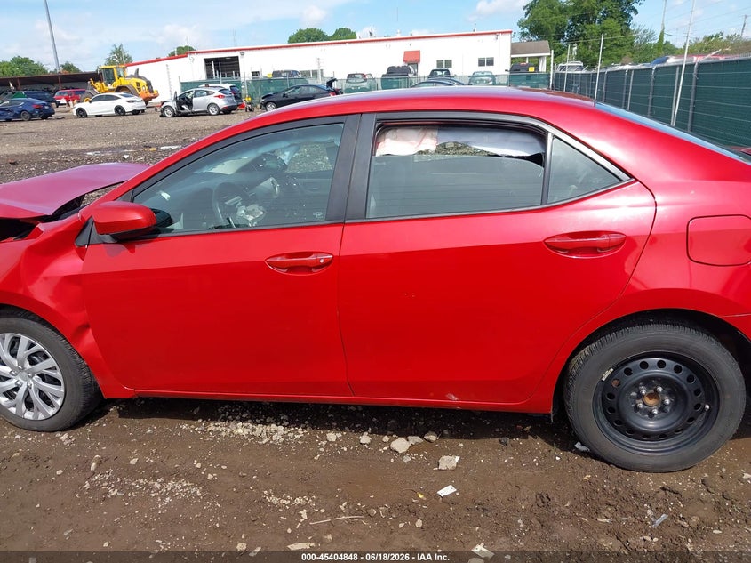 2017 TOYOTA COROLLA SEDAN 1.8L I-4 DOHC, VVT, 132HP