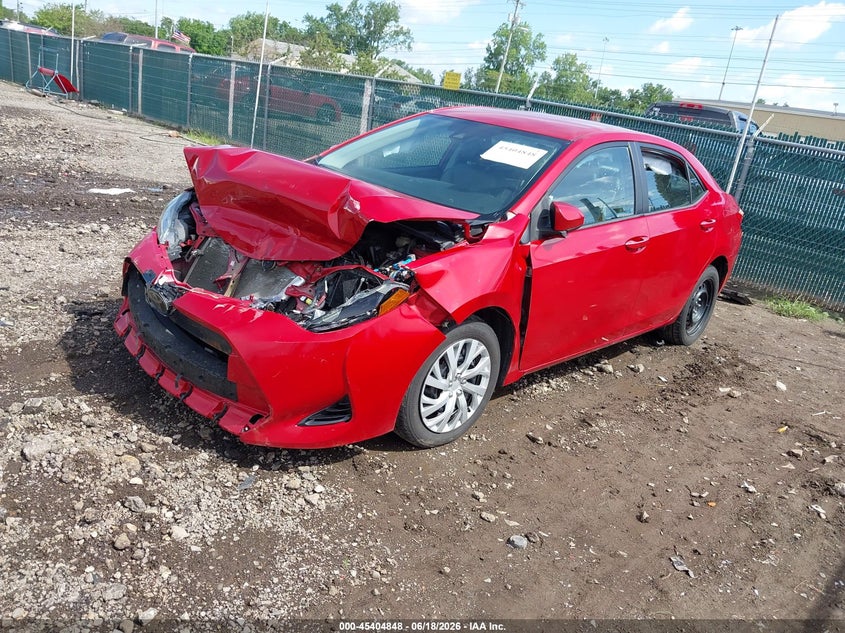 2017 TOYOTA COROLLA SEDAN 1.8L I-4 DOHC, VVT, 132HP